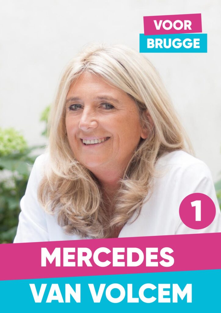 Persbericht: Nieuwe partij VOOR BRUGGE met lijsttrekker Mercedes Van Volcem