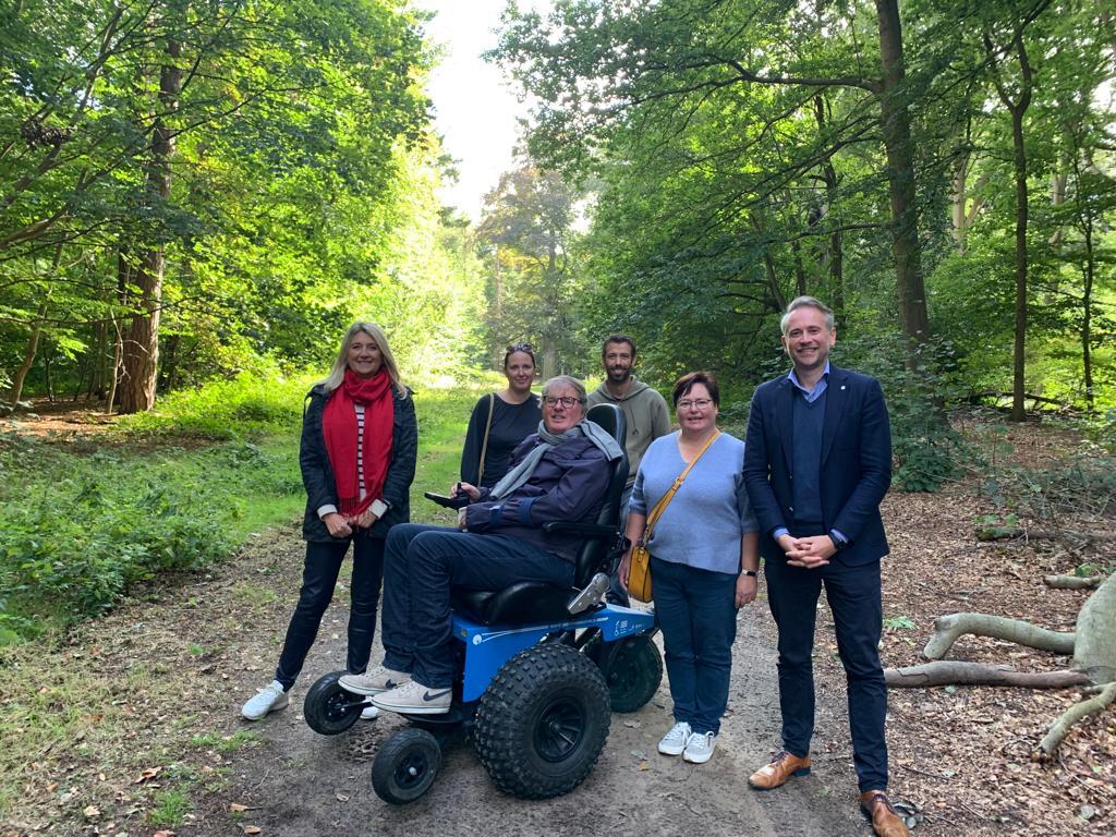 elektrische rolstoel Natuurcentrum Beisbroek Schepen van Openbaar Domein